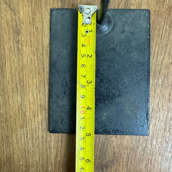 Vintage Black‎ Metal Table Diner Store Shelf Store Sign Display - Picture 9 of 9